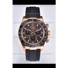 Rolex Cosmograph Daytona M116515 Rose Gold Original Cal.4130 Movement - 904L Steel Watch