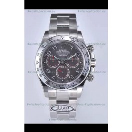 Rolex Cosmograph Daytona M116519 Original Cal.4130 Movement - 904L Steel Watch Grey Dial