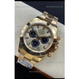 Rolex Cosmograph Daytona M116508-0014 Yellow Gold Original Cal.4130 Movement - 904L Steel Watch