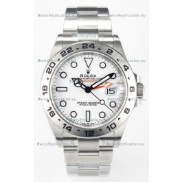 Rolex Explorer II Super Clone M216570-002 1:1 Mirror Replica Watch - White Dial CAL. 3285 Movement