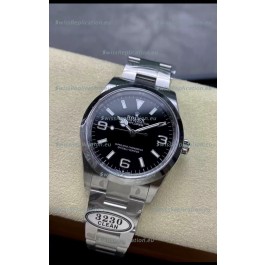 Rolex Explorer I M124270 Black Dial 36MM - 904L Steel in ETA 3230 Movement 