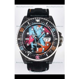Rolex GMT Masters II Super Clone DiW Edition Swiss Replica Lightweight Carbon Casing Watch 
