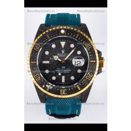 Rolex GMT Masters II Super Clone DiW Edition Swiss Replica Lightweight Carbon Casing Watch 