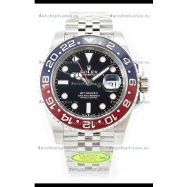 Rolex GMT Masters II 126710BLRO Cal.3285 72 Hours Power Jubilee Strap Swiss Replica 904L Steel 