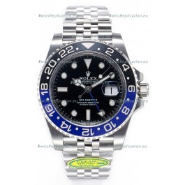 Rolex GMT Masters II 126710BLNR BATGIRL Cal.3285 72 Hours Power Jubilee Strap Swiss Replica 904L Steel 