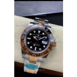 Rolex GMT Masters II M126711CHNR-0002 Everose Two Tone Gold Swiss Replica 1:1 Mirror Watch