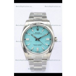 Rolex Oyster Perpetual REF#126000 36MM Swiss Movement Swiss Replica Blue Dial 904L Steel 1:1 Mirror Replica Watch