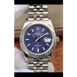 Rolex Datejust 36MM ETA-3135 Movement Swiss Replica in 904L Steel in White Roman Dial 