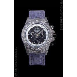Rolex Daytona DiW Edition "Cream Invert" Forged Cabon Casing 1:1 Mirror Replica
