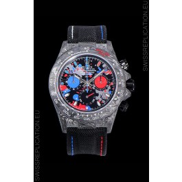 Rolex Daytona DiW Edition Multicolored Dial Edition Forged Cabon Casing 1:1 Mirror Replica