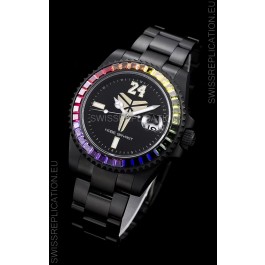 Rolex Submariner Swiss Kobe Bryant Edition Swiss Replica Watch in PVD Coated Case