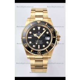 Rolex Submariner 41MM Date Ceramic Gold m126618ln - Replica 1:1 Mirror - Ultimate 904L Steel Watch
