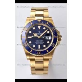 Rolex Submariner 41MM Date Ceramic Gold m126618lb - Replica 1:1 Mirror - Ultimate 904L Steel Watch