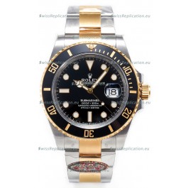Rolex Submariner 41MM Date Ceramic Two Tone 126613LN - Replica 1:1 Mirror - Ultimate 904L Steel Watch