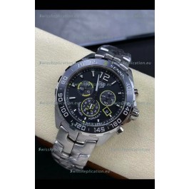 Tag Heuer F1 Edition Swiss Quartz Watch in Grey Dial Stainless Steel Casing 