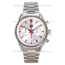 Tag Heuer Carrera Chronosprint X Swiss Quartz Replica Watch Steel Dial & Strap 