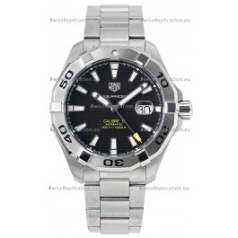 Tag Heuer Aquaracer Calibre 5 1:1 Mirror Replica Watch Black Dial 904L Steel 44MM