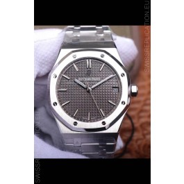 Audemars Piguet Royal Oak 41MM Grey Dial 904L Steel Grey Dial - 1:1 Mirror Replica