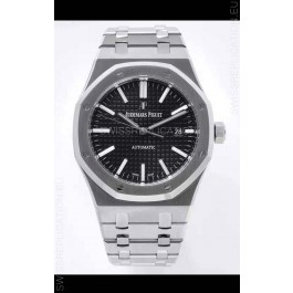 Audemars Piguet Royal Oak 41MM Black Dial 904L Steel CALIBRE 4302 Movement 1:1 Mirror Replica