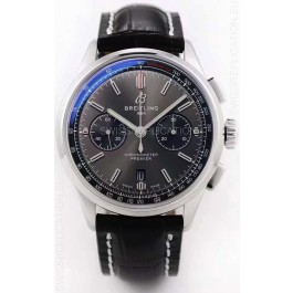 Breitling Premier B01 Chronograph 42 Edition Watch 1:1 Mirror Quality in Grey Dial 