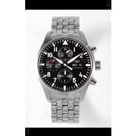 IWC Pilot Chronograph Le Petit Prince Edition Black Dial 1:1 Mirror Replica Watch