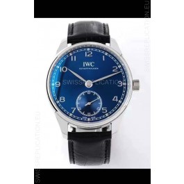 IWC Portofino Automatic 1:1 Mirror Quality Blue Dial Steel Casing Swiss Replica Watch