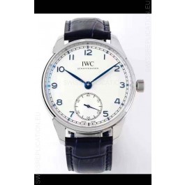IWC Portofino Automatic 1:1 Mirror Quality White Dial Steel Casing Swiss Replica Watch