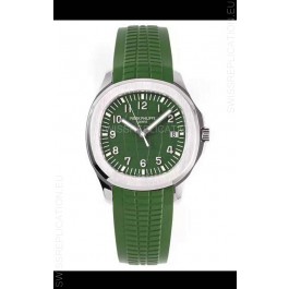 Patek Philippe Aquanaut 5168G-010 Swiss Replica Watch Green Dial - 1:1 Mirror Edition