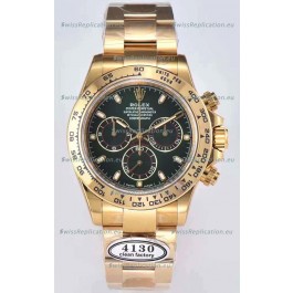 Rolex Cosmograph Daytona 116508 Yellow Gold Original Cal.4130 Movement - Improved Ultimate 904L Steel Watch