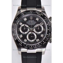 Rolex Cosmograph Daytona 116509 Black Dial Cal.4130 Movement - 904L Steel Watch