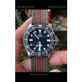 Tudor Pelagos FXD 904L Stainless Steel 1:1 Mirror Replica Watch in Nato Strap 