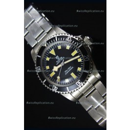 Tudor Oyster Prince Vintage 200M Black Dial Squre Markers Swiss 1:1 Mirror Replica Watch 
