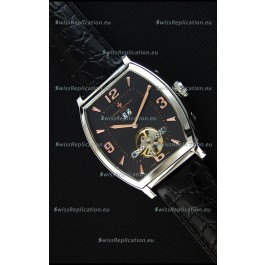 Vacheron Constantin Malte Japanese Tourbillon Replica Watch Black Dial