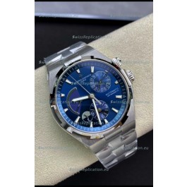 Vacheron Constantin Power Reserve Blue Dial Stainless Steel Casing/Strap Swiss Replica Watch