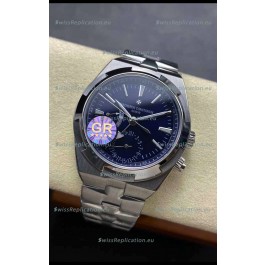 Vacheron Constantin Overseas Dual Time Stainless Steel 1:1 Mirror Swiss Replica Blue Dial