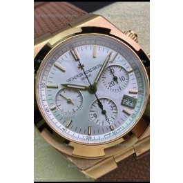 Vacheron Constantin Overseas Chronograph Yellow Gold in Steel Dial 1:1 Mirror Replica