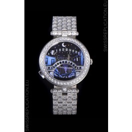 Van Cleef & Arpels Lady Arpels Pont des Amoureux Watch in Swiss Automatic Movement