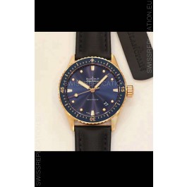 Blancpain Fifty Fathoms BATHYSCAPHE Rose Gold Edition Swiss Replica 1:1 Swiss Watch