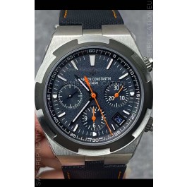 Vacheron Constantin Overseas Chronograph Swiss Replica Watch in Titanium Casing
