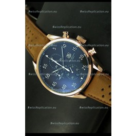 Tag Heuer Carrera 1887 SpaceEX Edition Japanese Quartz Watch in Pink Gold