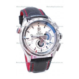 Tag Heuer Grand Carrera Calibre 36 Japanese Automatic Watch in White Dial