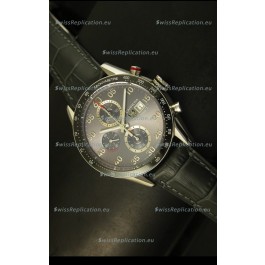 Tag Heuer Carrera Calibre 1887 Grey Dial Watch - 1:1 Mirror Replica 
