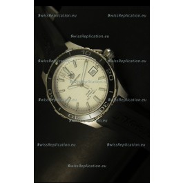 Tag Heuer Aquaracer Calibre 5 White Dial Swiss Watch - 1:1 Mirror Edition