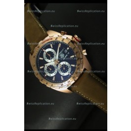 Tag Heuer Calibre 16 Rose Gold Watch in Black Dial Watch