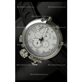 U-Boat Flightdeck Rattrapante Japanese Automatic Watch in Steel Casing