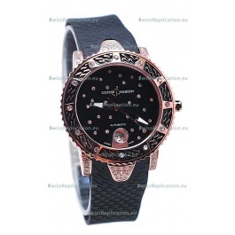 Ulysse Nardin Diver Starry Night Pink Gold Watch