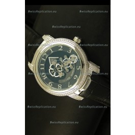Ulysse Nardin Dual Escapement Japanese Watch in Grey Dial