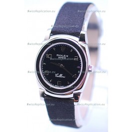 Rolex Cellini Cestello Ladies Swiss Black Watch