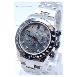 Rolex Project X Daytona Limited Edition Series II Cosmograph MonoBloc Cerachrom Swiss Watch in Black Pearl Dial