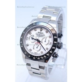 Rolex Project X Daytona Limited Edition Series II Cosmograph MonoBloc Cerachrom Swiss Watch in Diamond Markers